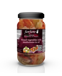 [US2000070] Fiorfiore Mixed vegetables appetizer in sunflower oil 12.5 OZ