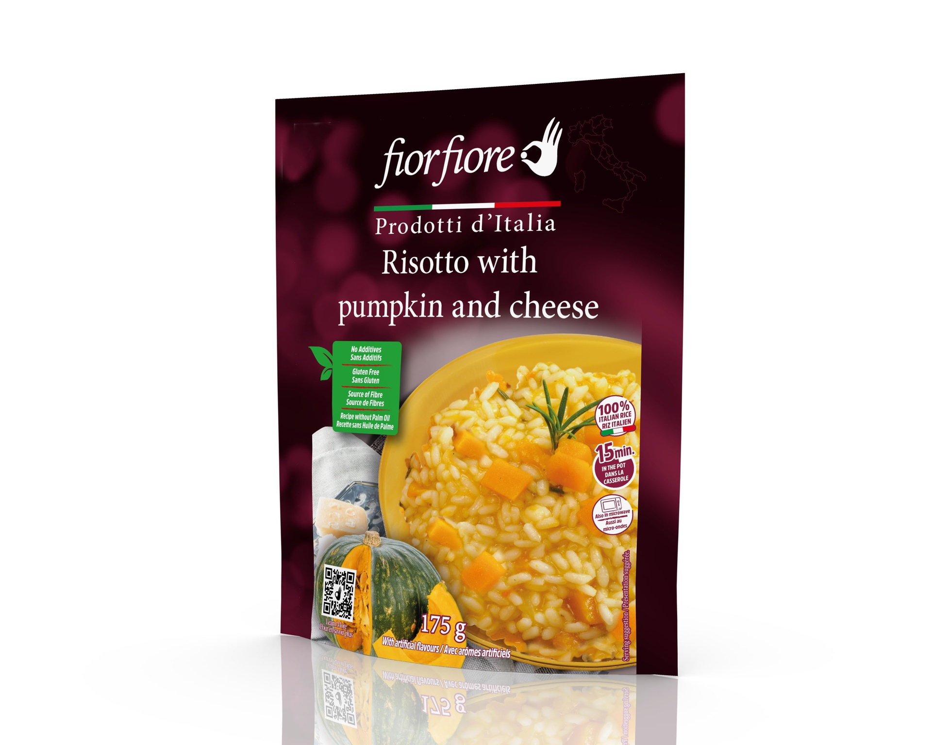 Fiorfiore Risotto Pumpkin and Cheese 6.18 oz