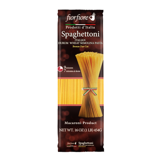 [US2102094] Fiorfiore Spaghettoni Pasta bronze die 13% proteins 1 lb