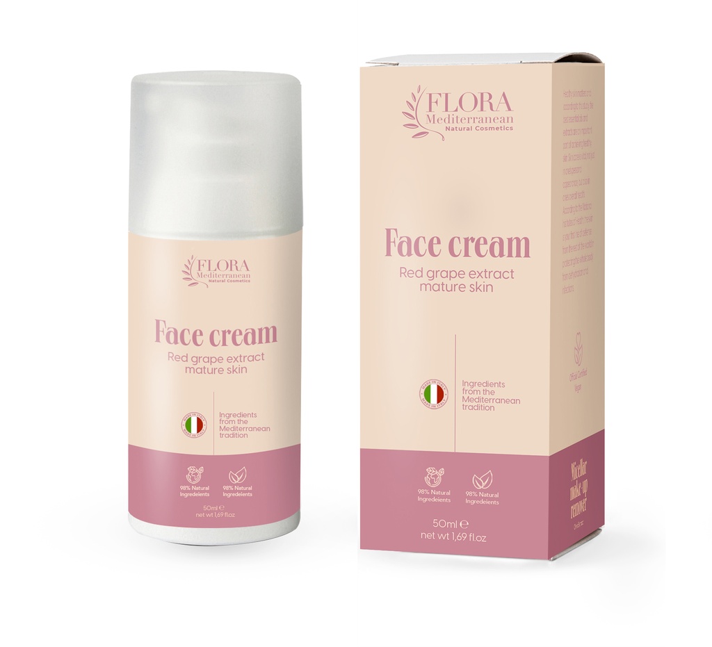 Face Cream with red grape extract - Mature Skin 50 ml (1.69 fl.oz)