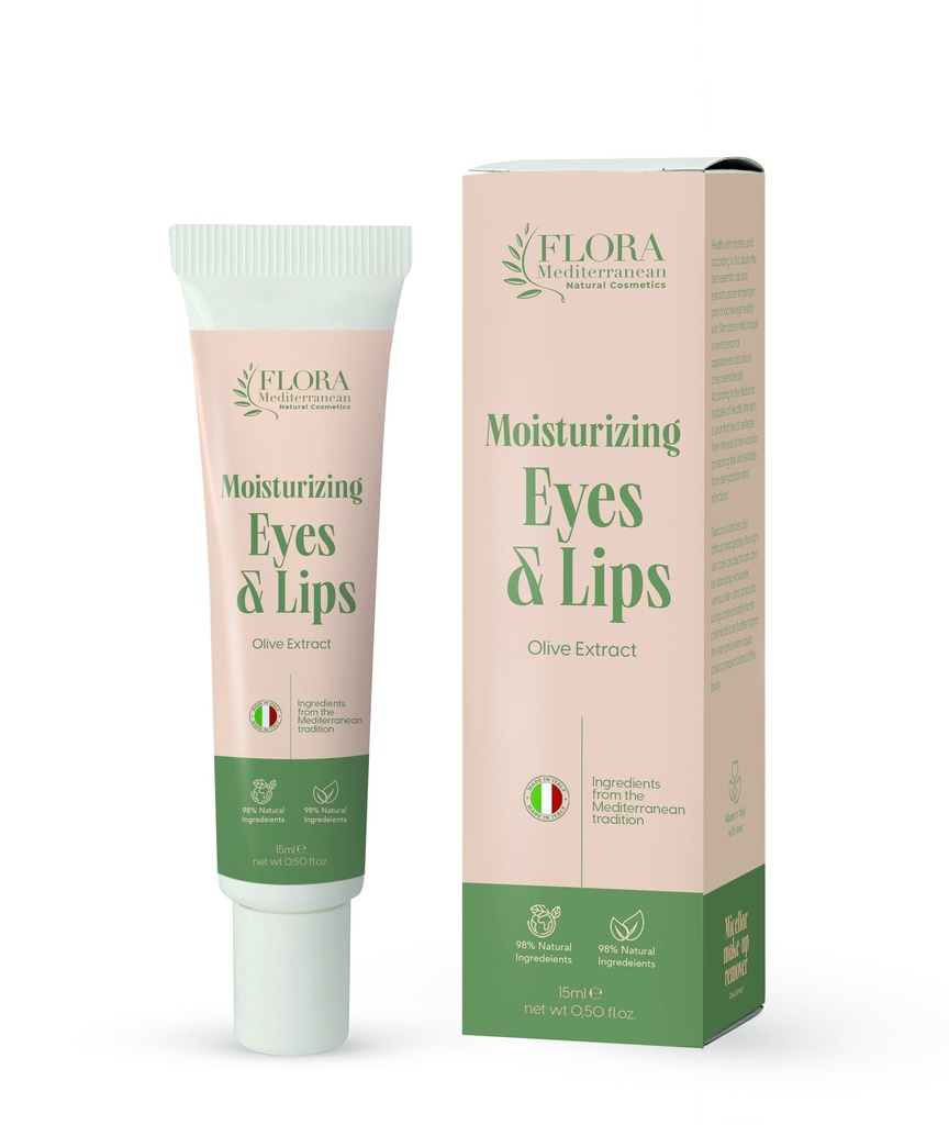 Moisturizing Eyes & Lips contour cream with olive 15 ml (0.50 fl.oz)