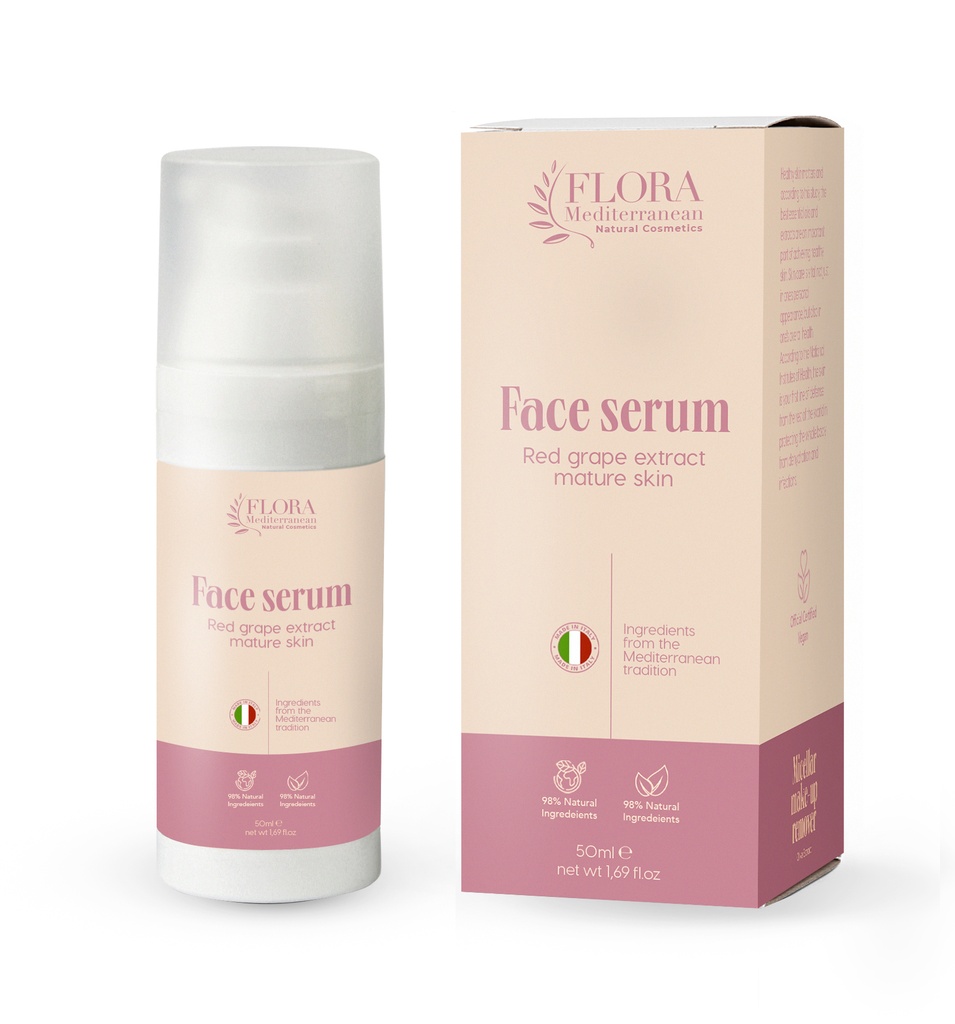 Face Serum with red grape extract - Mature Skin 40 ml (1.35 fl.oz)