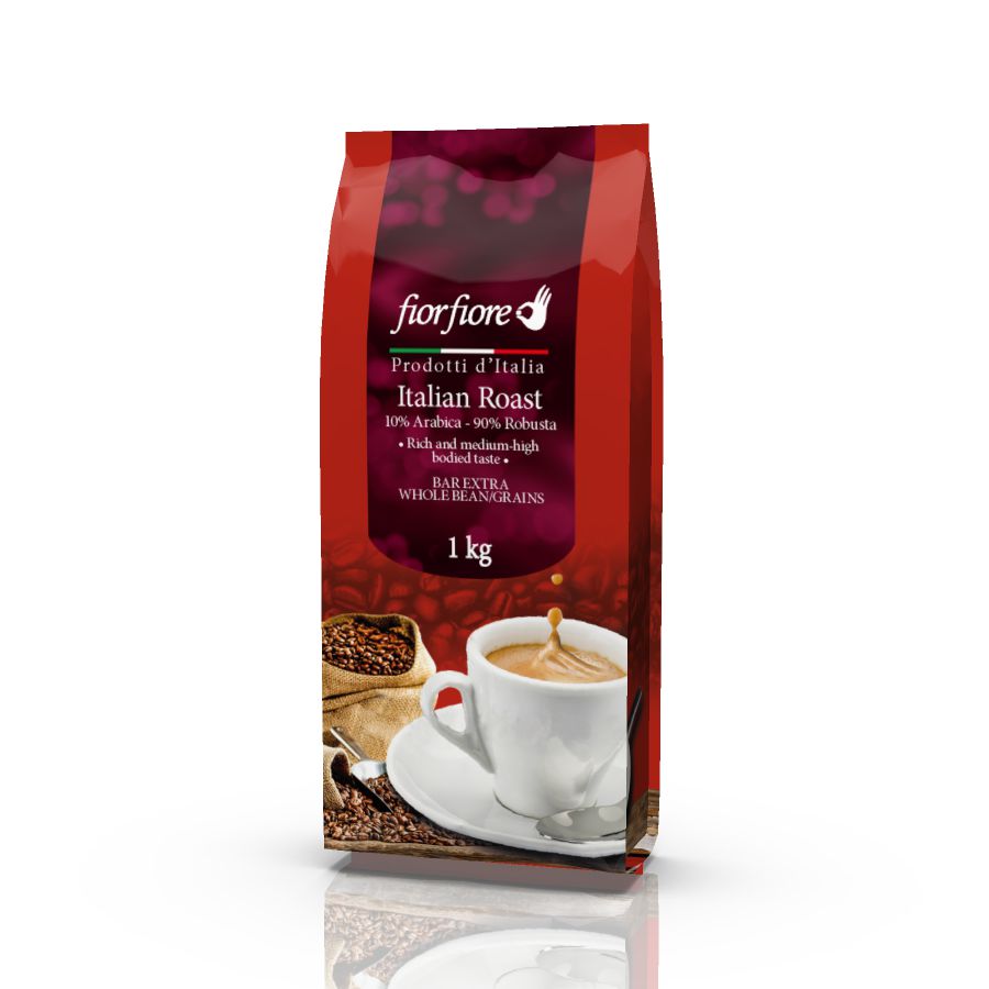 Fiorfiore Coffee Beans Italian Roast 2.2 lbs
