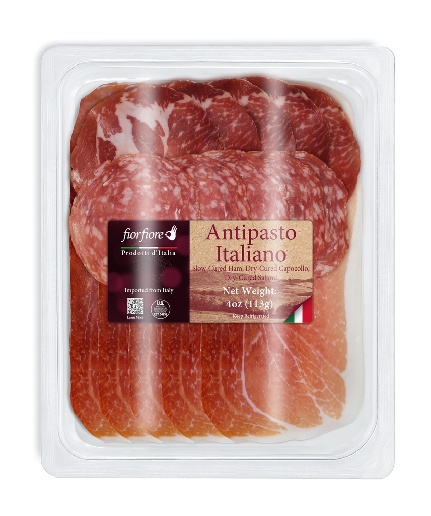 Fiorfiore Italian Antipasto 4 oz - LT