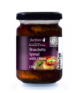 Bruschetta Spread with Olives 130 g (4.5 OZ)