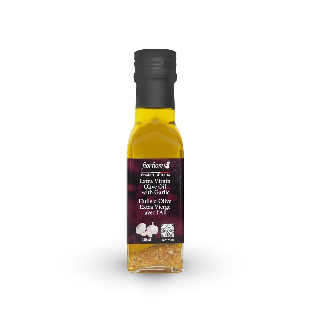 Extra virgin olive Oli flavoured with garlic and spices 125 ml (4.2 OZ)