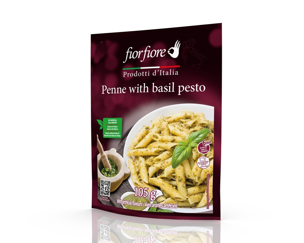 Fiorfiore Penne with Pesto 105 g (3.71 OZ)