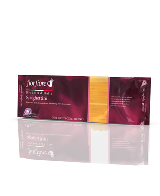 Spaghettini Pasta bronze dyed 500 g (17.5 OZ)