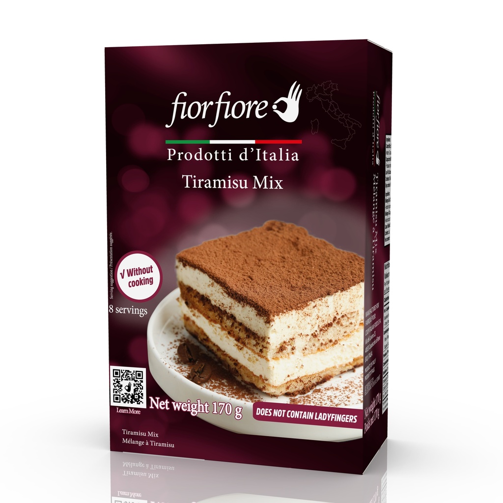 Fiorfiore Tiramisu Mix 170 g (5.6 OZ)