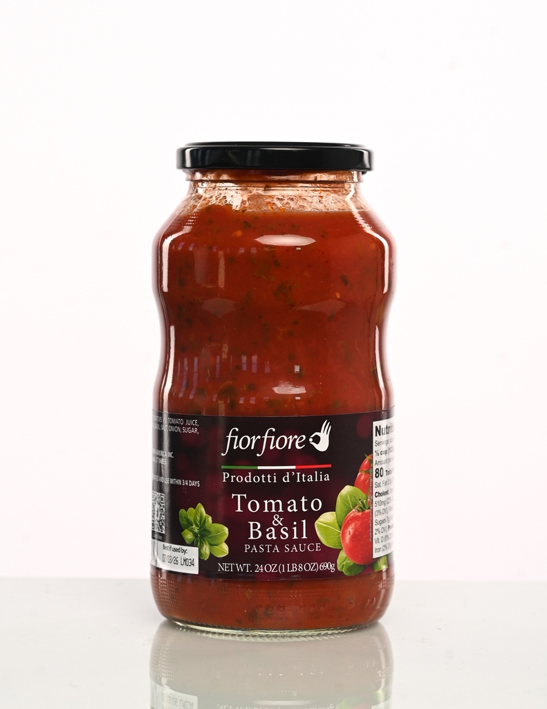 Fiorfiore Tomato &amp; Basil Pasta Sauce 24 oz