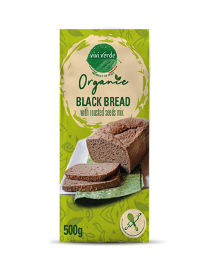 Vivi Verde Organic mix Black Grains for Bread 500 g (17,637 oz)