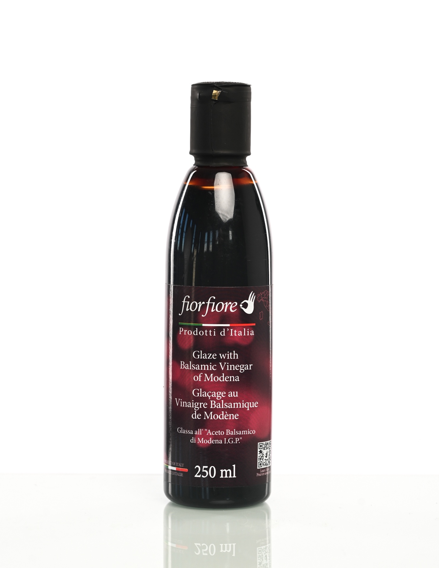 Fiorfiore Balsamic Vinegar of Modena Glaze 250 ml (8.4 OZ)