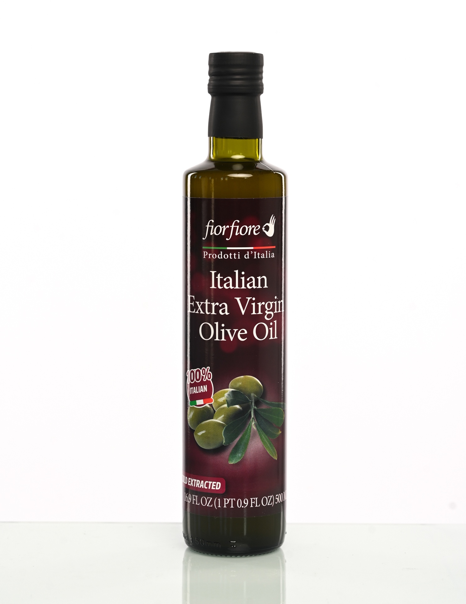 Fiorfiore Extra Virgin Olive Oil 100% Italian origin 16.9 oz