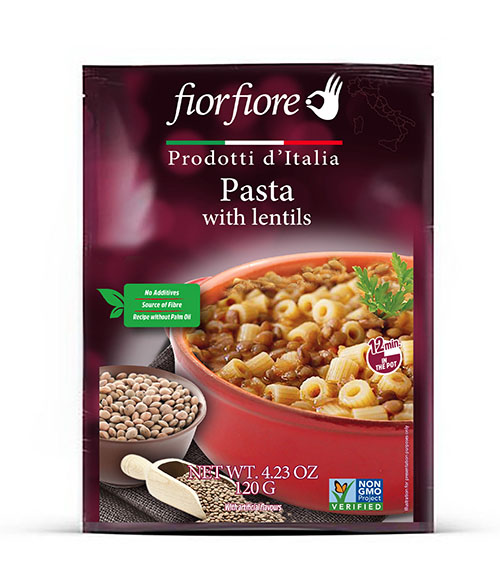 Fiorfiore Pasta with lentils 4.24 oz