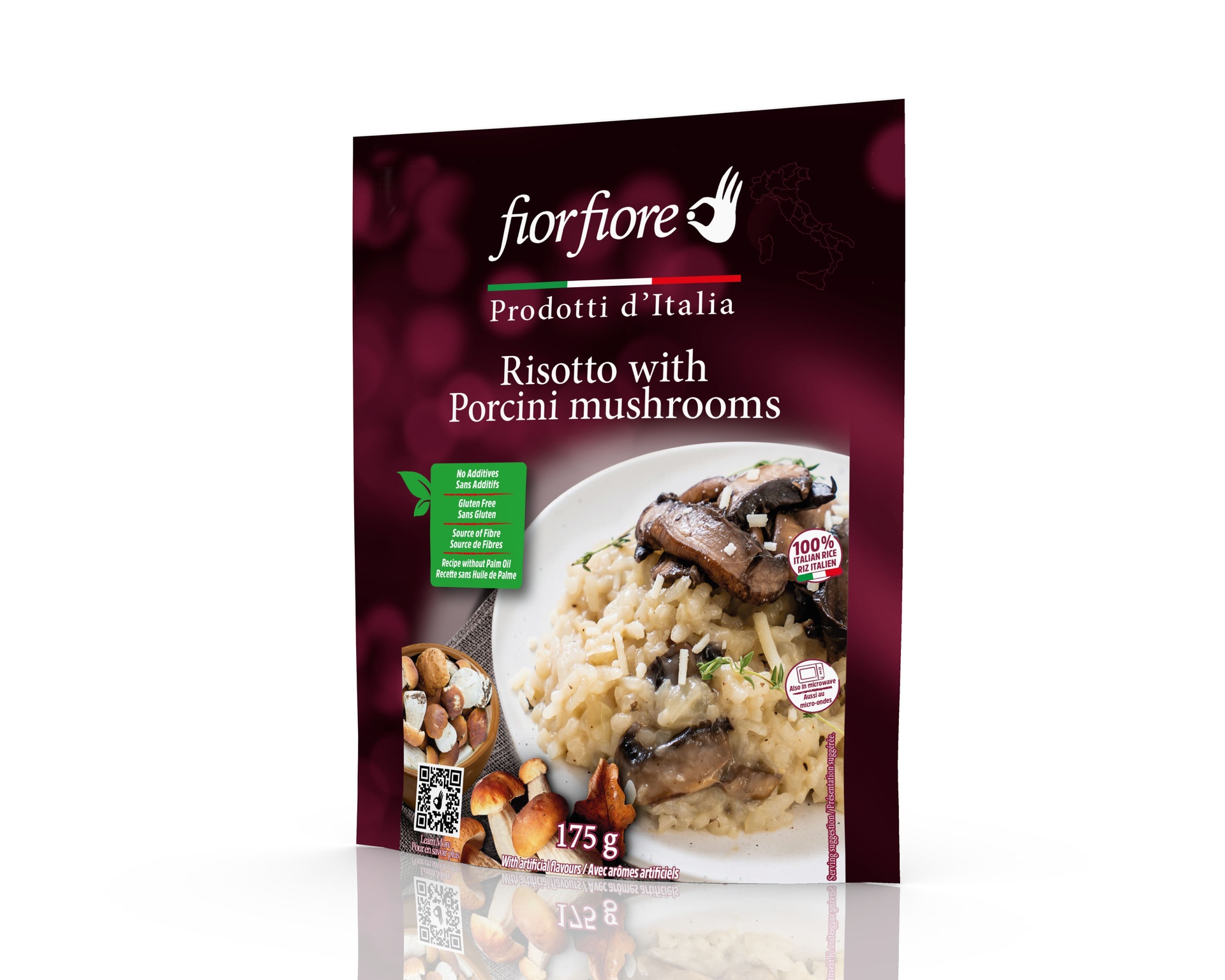 Fiorfiore Risotto with Porcini Mushrooms 6.18 oz