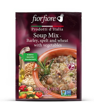 Fiorfiore Spelt soup with vegetables 106 g (3.74 OZ)
