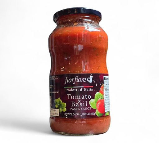 [US2000033] Fiorfiore Tomato & Basil Pasta Sauce 24 oz