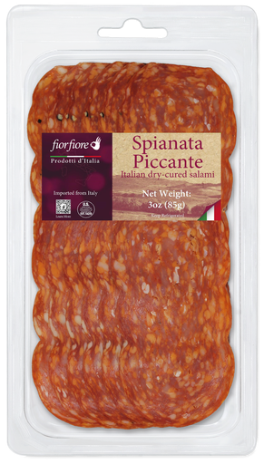 [US2000104] Fiorfiore Sliced Hot Spianata 3 oz