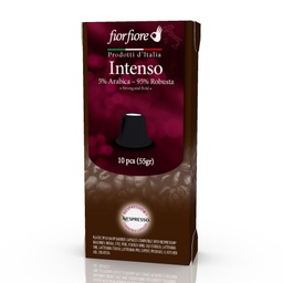 [US2101798] Fiorfiore Intenso Coffee capsules Nespresso compatible, 10 pcs (1.94 oz)