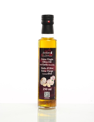 [US2101879] Fiorfiore Extra virgin olive Oli flavored with garlic and spices 8.4 oz